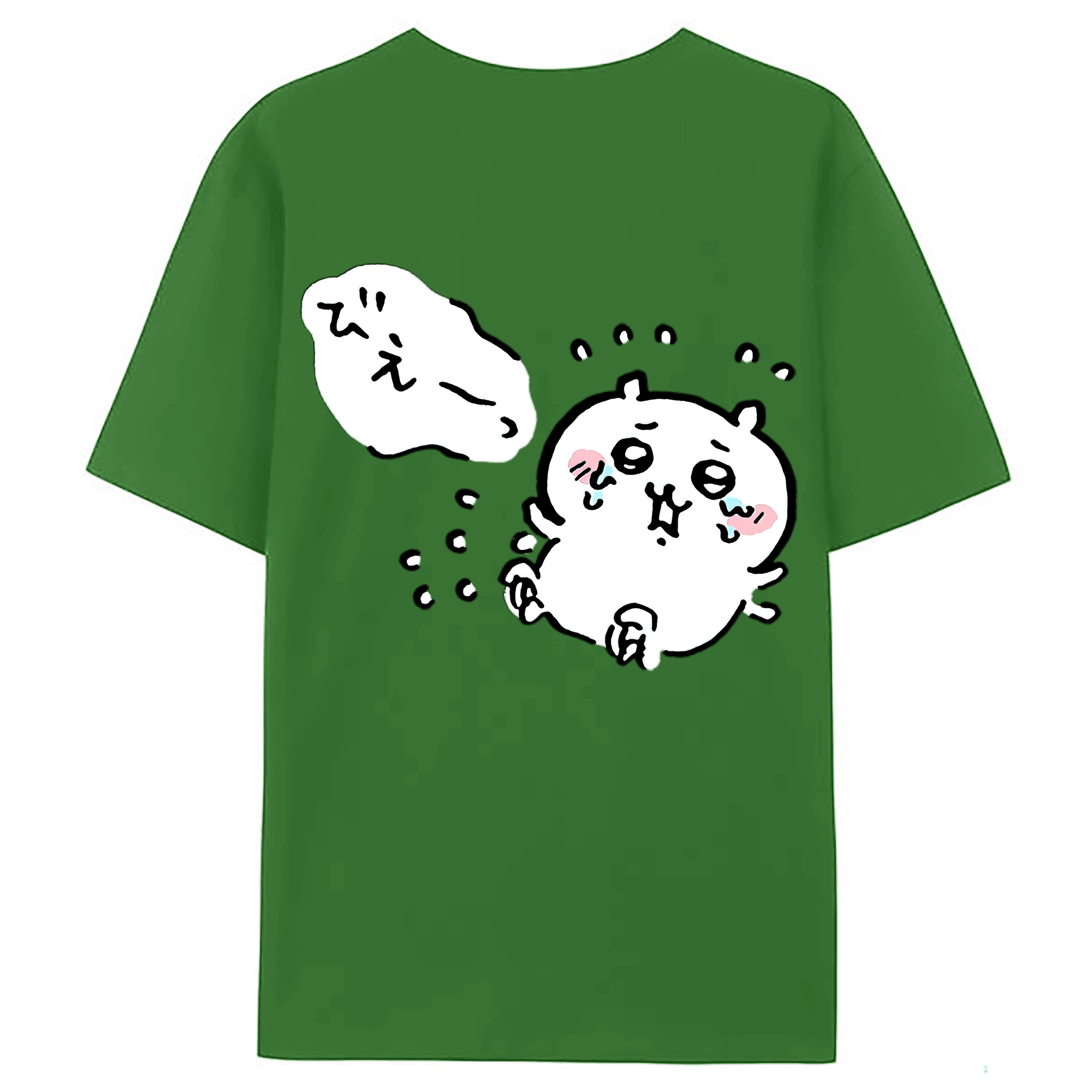 （画像用） ちいかわ ちいかわ Chii-kawa chiikawa レディース半袖Tシャツ(バックプリント)